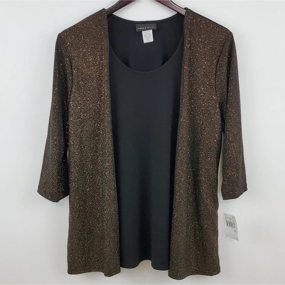 Lauren M. Petites Blouse - Picture 1 of 4
